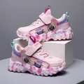 Scarpe per bambini di marca scarpe da principessa rosa per ragazze scarpe da Tennis sportive