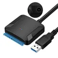 Cavo da USB 3.0 a SATA 3 adattatore da Sata a USB converti cavi supporto disco rigido adattatore HDD SSD esterno da 2.5/3.5 pollici