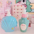 Cute Shell Perfume Shape Bathroom Shampoo Bottle 250ml/350ml Soap Dispenser Body Wash Hair