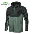 Giacca da corsa da uomo con cappuccio estate Quick Dry Jogging Gym Run Coat primavera abbigliamento