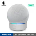 Base batteria GGMM D4 5200mAh per batteria ricaricabile portatile Echo Dot 4a e 5a generazione per docking station per altoparlanti Amazon Alexa