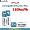Batteria AAA 1.5V 8800mWh batteria ricaricabile agli ioni di litio polimerica batteria AAA per