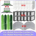 Compatibile per ( iRobot Roomba COMBO J7+ / COMBO J9+ ) Parti dell’Aspirapolvere Spazzola Principale Spazzola Laterale Filtro Hepa Panno per la Pulizia Sacchetto per la Polvere Accessori