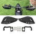 Protezione per paramani in ABS nero carbonio per paramano moto fuoristrada SurRon X Segway X260