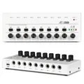 Mixer stereo da 6 a 8 canali Mixer audio professionale Mixer audio Mixer portatile a bassissimo rumore per la registrazione dal vivo