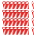 80 Pcs 8.3CM di plastica erba Trimmer lame di ricambio lame tosaerba lame per tosaerba Einhell