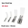 2 pezzi Hand tap kit M1-M24 head tap + two cone thread tool tap bit hardware thread tool
