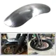 Parafango anteriore corto universale in alluminio non verniciato per moto, parafango personalizzato per Harley Touring Chopper Bobber