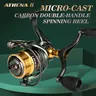 CEMREO 1000 Series Light Game Spining mulinello da Pesca Carbon Double Handle Fishing Goods Pesca