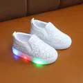 Sneakers a Led per bambini Sneakers per bambini illuminate scarpe leggere per bambina con paillettes