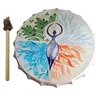 Tamburo sciamano tamburo sciamanico fatto a mano musica per basso spirituale per musica spirituale