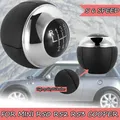 5/6 velocità pomello del cambio in pelle PU leva cambio penna maniglia testa a sfera per Mini R50 2000-2006 Cabrio R52 R53 Cooper 2002-2008
