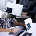 Supporto per disco rigido esterno per laptop Tasca portatile HDD e SSD Adesivo per custodia Cavo e
