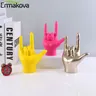 ERMAKOVA 19.5cm Home Decor interveer Gift I Love You Sign Language Hand Statue Resin Crafts Figurine