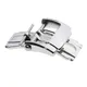 Chiusure con fibbia a farfalla con distribuzione in acciaio inossidabile per cinturino per cinturino 16mm 18mm 20mm 22mm Cinturini Accessori con chiusura