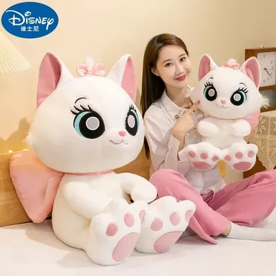 Disney Marie Cat New Cute Anime Cat peluche per ragazze bambini peluche giocattoli per il bambino