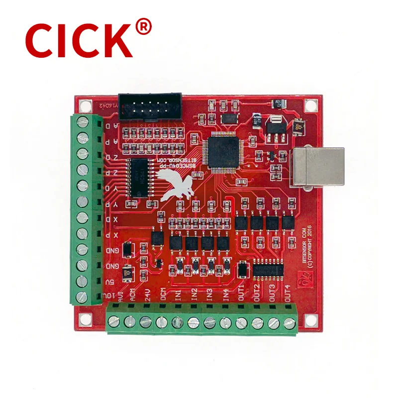 Scheda breakout CNC USB MACH3 4 assi 100Khz Supporto driver interfaccia passo-passo e servomotore Scheda driver controller di movimento