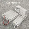 2/3/4 Slot AA Battery Box AA Battery Storage Case AA Battery Holder AA cavi fai da te con coperchio