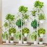 Scaffali per piante scaffale per piante da fiore in vaso a 4 livelli scaffale per vasi da fiori