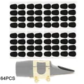 64 pezzi standard 0,8 mm cuscinetti per bocchino per sassofono in silicone per sassofono tenore contralto/clarinetto, cuscinetti per bocchino per sax
