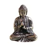 Mini statua di Buddha statua di Buddha in bronzo buddismo cinese statua di Buddha Sakyamuni in