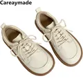 Careaymade-scarpa singola primaverile in vera pelle scarpe basse morbide e comode scarpe basse basse