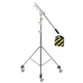 SH Kit in acciaio inossidabile Cross Arm 2.9m Light Stand con borsa per pesi accessori per Studio