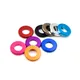 10-20 pz/lotto rondella piatta In Alluminio M3 M4 M5 M6 M8 M10 Multi-Colore colorato Alluminio Anodizzato guarnizione Piatta rondella per la parte RC