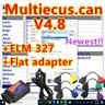 La più recente scansione MultiEcu V4.8 R3 registrata scansione Multi Ecu illimitata per Fiat può