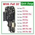 Testato scheda di ricarica USB Dock connettore scheda microfono cavo flessibile per Xiaomi Poco F1 F2 Pro F3 F4 M3 X3 X4 M4 Pro 4G 5G NFC