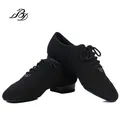 Scarpe da ballo uomo moderno non in vera pelle marca Square BD 309 Party Ballroom scarpe latine