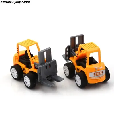 1 pz Mini giocattoli educativi per bambini ingegneria auto giocattoli per bambini carrello elevatore