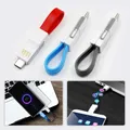 Cavo McGiLLon Micro USB tipo C per iPhone Samsung Xiaomi cellulare cavo Android Mini portachiavi portatile cavo di sincronizzazione dati