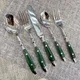 3 pz/5 pz Set di Posate Set di Utensili Da Cucina In Acciaio Inox Forchetta Cucchiai Coltello