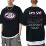 Hole Love Spell Lyrics T Shirt Vintage Hip Hop uomo donna maglietta oversize Courtney Love Beautiful