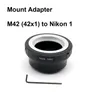 M42-N1 Per M42 (42x1) lens - Nikon 1 Adattatore di Montaggio Anello M42-Nikon 1 per Nikon 1 J1 J3 J5
