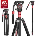 Treppiede da 78.7 ''per fotocamera supporto per treppiede per fotocamera professionale monopiede testa Video panoramica per videocamera Dslr carico massimo 26 libbre/12kg