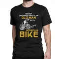 T-Shirt da uomo in cotone MTB da uomo con T-Shirt da Mountain Bike T-Shirt da uomo in cotone da uomo