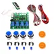 JY-21 Scheda timer multicanale con gettoni con pulsanti per lavatrice auto, distributore automatico d'acqua, PCB di controllo del tempo