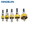 NINDEJIN φ16 φ18.5 φ20 φ25 φ30 HSS drill bit hole saw cutter bit set per il metallo in ferro in