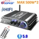 LEPY LP-269PRO Amplificatore a 4.1 canali Bluetooth 5.0 Coassiale in USB SD Funzione FM Uscita subwoofer Sistema audio Home Theater