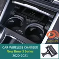 Per BMW serie 3/4 G26 G20 G28 G22 con chiave per scheda NFC caricabatterie Wireless per auto