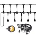 E27 Lampadina LED impermeabile per esterni con prolunga a vite 1m 3M Testa LED Splitter Drago Frutteto Pianta Casa Patio Luce Romantico