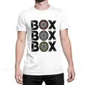 Box Box da uomo F1 tire Compound V2 T Shirt Formula 1 100% cotone abbigliamento divertente t-shirt