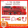 1-10PCS Riser 014 Pro PCIE Riser per scheda Video Riser PCI Express X16 Extender USB 3.0 Dual 6pin