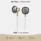 SIVGA M200 auricolare cablato hi-fi auricolare In-ear suono chiaro e audio ampio Jack da 3.5mm Driver dinamico per Computer del telefono cellulare