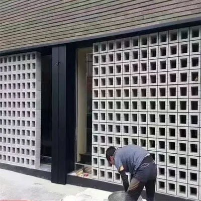 Cement Mold Hollow Round Square Openwork Plastic Garden Decoration Modern Minimalist Style Home