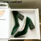 Scarpe da donna di grandi dimensioni Décolleté in velluto Tacchi alti Scarpe da donna Eleganti