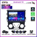 Lettore Radio Android 12 per Ford Mondeo 5 Fusion 2012 - 2014 schermo GPS WIFI Touch Head Unit Car