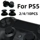 2/4/6/8/10pcs Black Replacement Thumbsticks For PS5 Controller Custom Analog Stick Joystick 3D